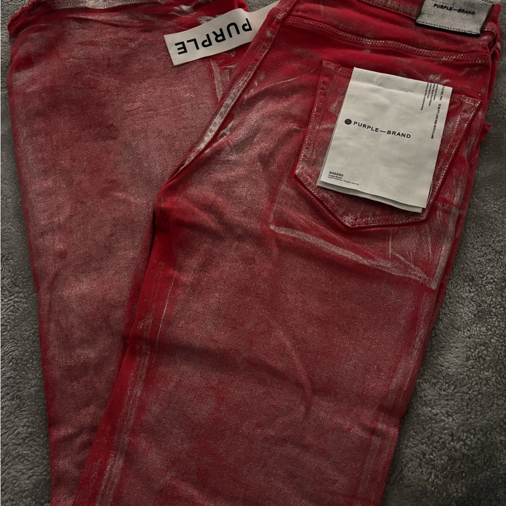 Purple Brand Red Men's Jeans